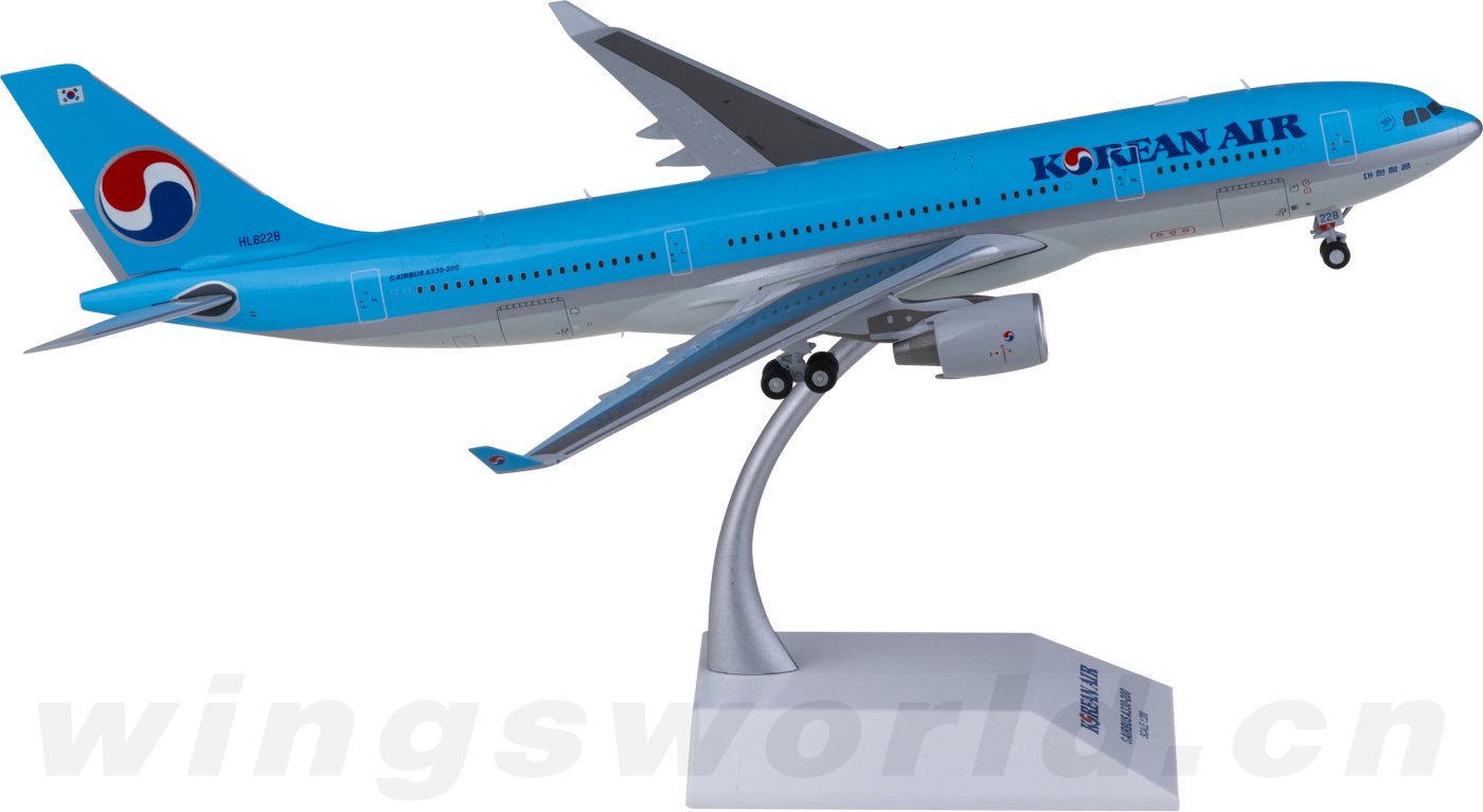 EW2332002 Korean Air 大韩航空Airbus A330-200 HL8228 JC Wings EW2332002 Korean Air 大韩航空Airbus A330-200 HL8228 JC Wings