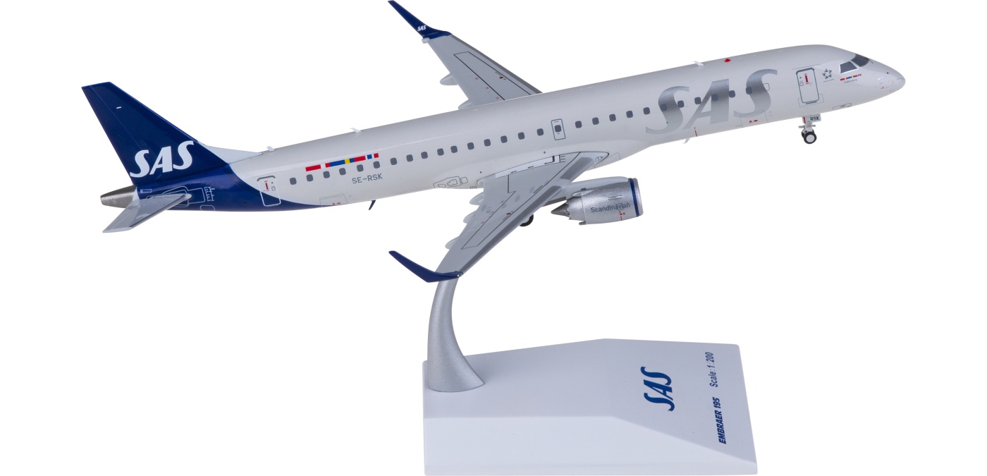 XX20273 SAS 北欧航空Embraer ERJ-190-200LR SE-RSK JC Wings 1