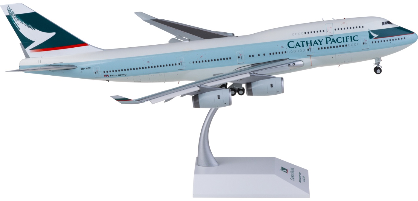SA2017A Cathay Pacific 国泰航空Boeing 747-400 VR-HOV 襟翼