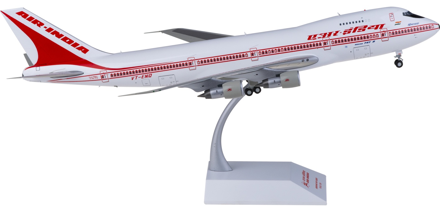 JC WINGS エアインディア 747-200 VT-ENQ　プラモデル　模型 XX20199 Air India 印度航空Boeing 747-200 VT-ENQ JC Wings 1:200