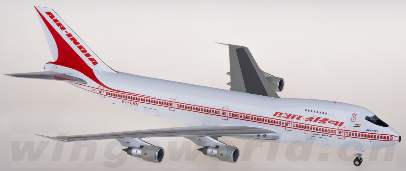 XX20199 Air India 印度航空Boeing 747-200 VT-ENQ JC Wings 1:200