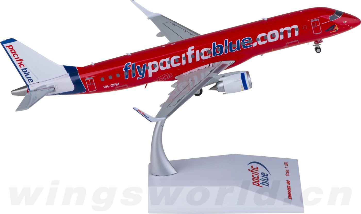 XX20348 Pacific Blue Airlines Embraer ERJ-190AR VH-ZPM JC