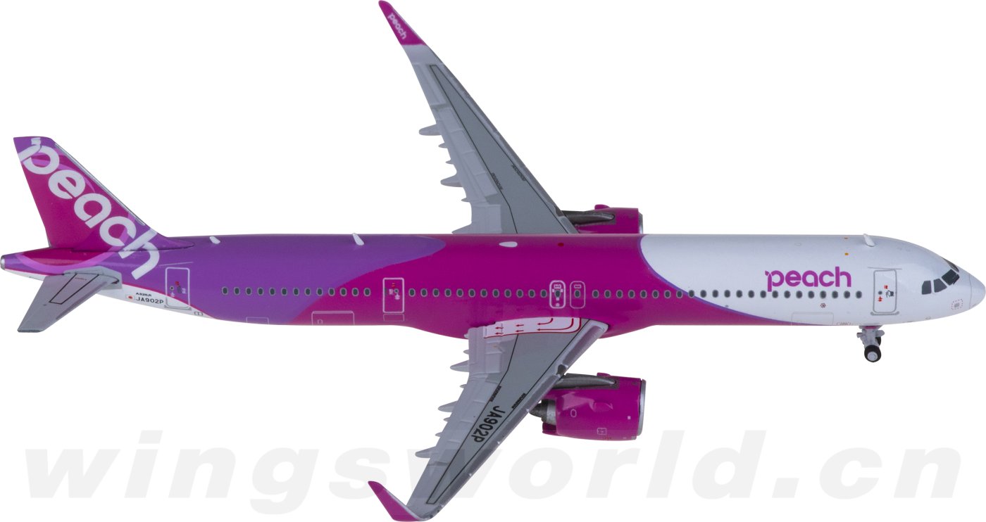新品未開封　Jcwings 1/400 peach A321neo JA902P JC Wings 1:400 A321neo Peach Aviation JA902P | eBay