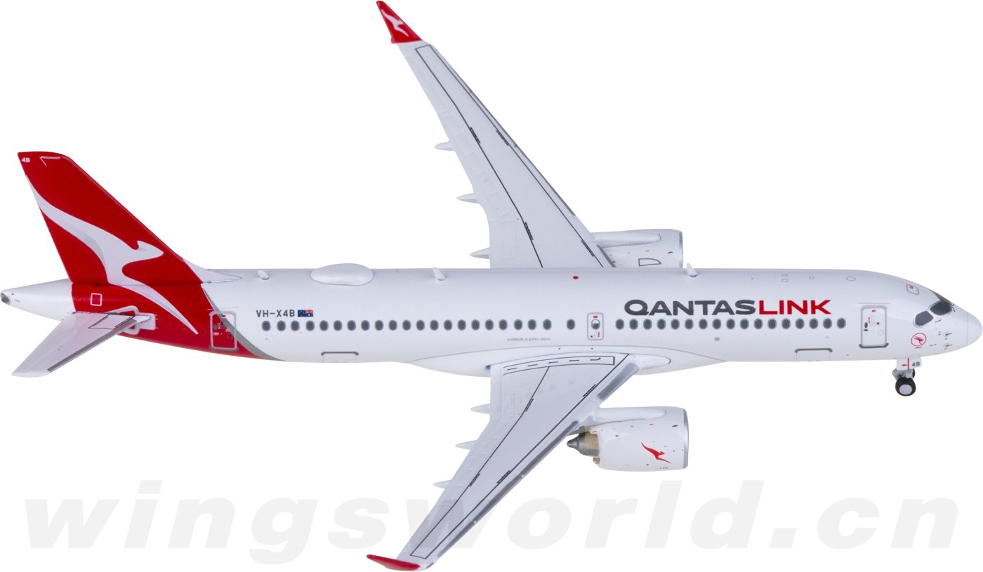 GeminiJets 1:400 カンタス航空 A220-300 VH-X4A Gemini Jets QantasLink A220-300 “Minyma Kutjara Tjukurpa