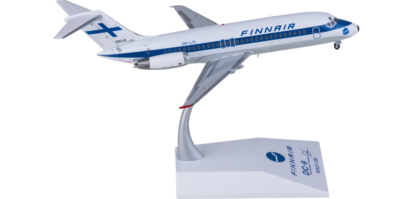 LH2375 Finnair 芬兰航空McDonnell Douglas DC-9-15 OH-LYI JC