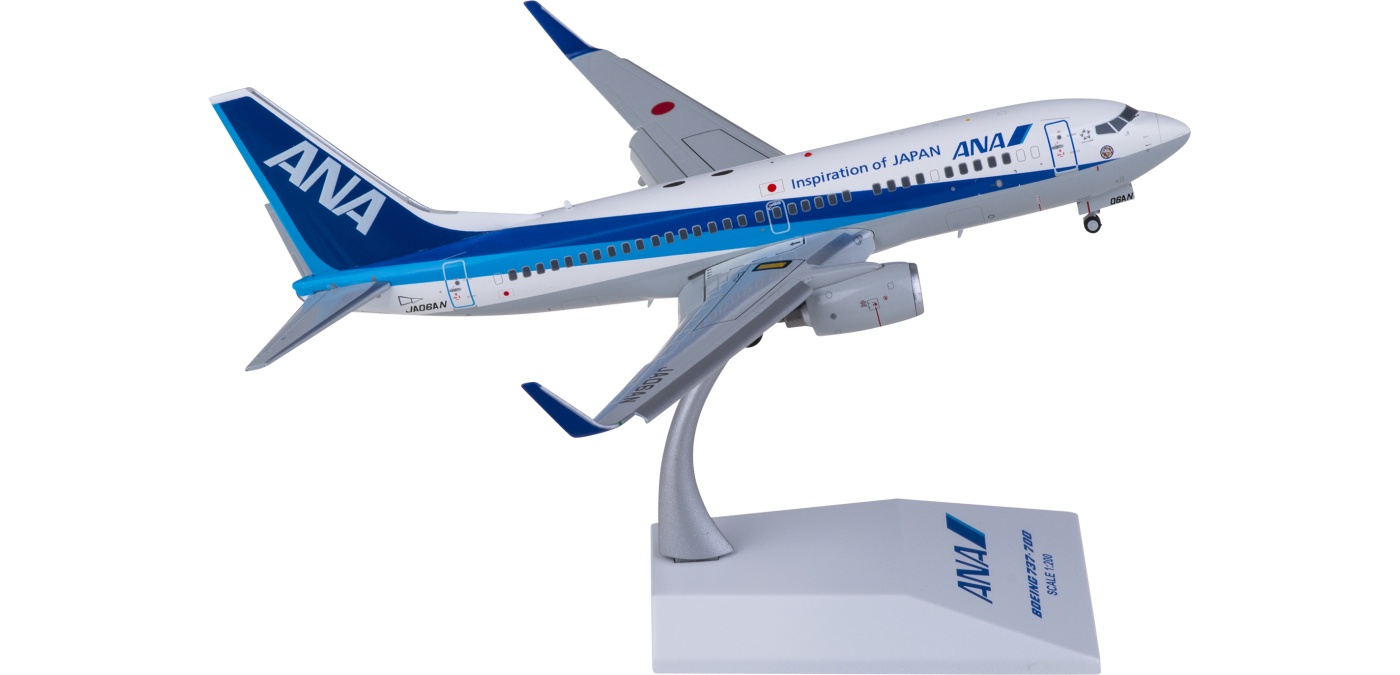 EW2737008A ANA 全日空Boeing 737-700 JA06AN 襟翼放下版JC EW2737008A ANA 全日空Boeing 737-700 JA06AN 襟翼放下版JC
