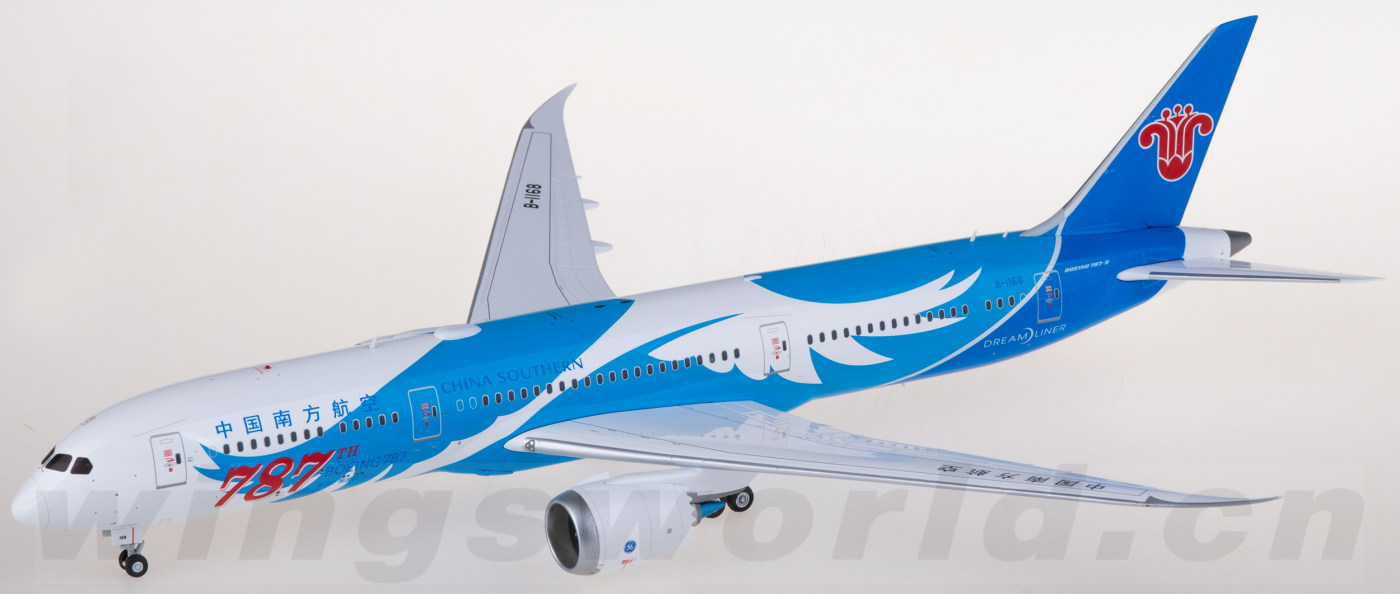 SQ Wings 1:200 中国南方航空 B787-9 B-1168 SQ Wings China Southern Boeing 787-9 B-1168 787th L2011