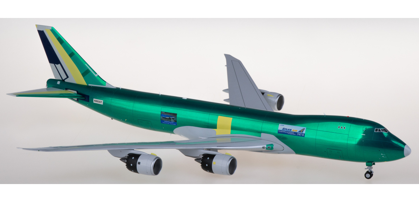 L2015 Atlas Air 阿特拉斯航空Boeing 747-8F N863GT SQ Wings 1