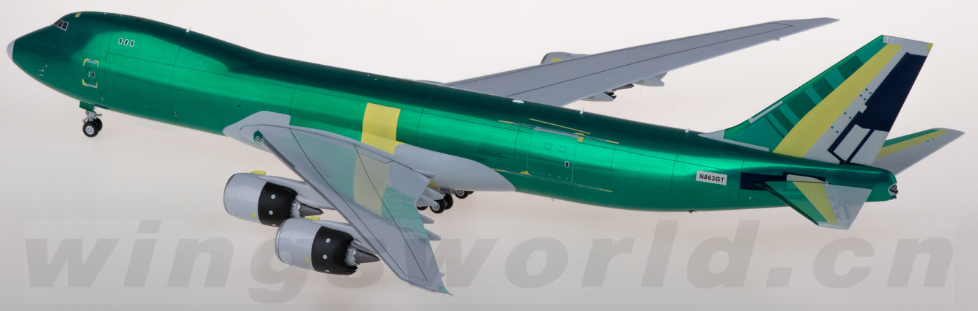L2015 Atlas Air 阿特拉斯航空Boeing 747-8F N863GT SQ Wings 1
