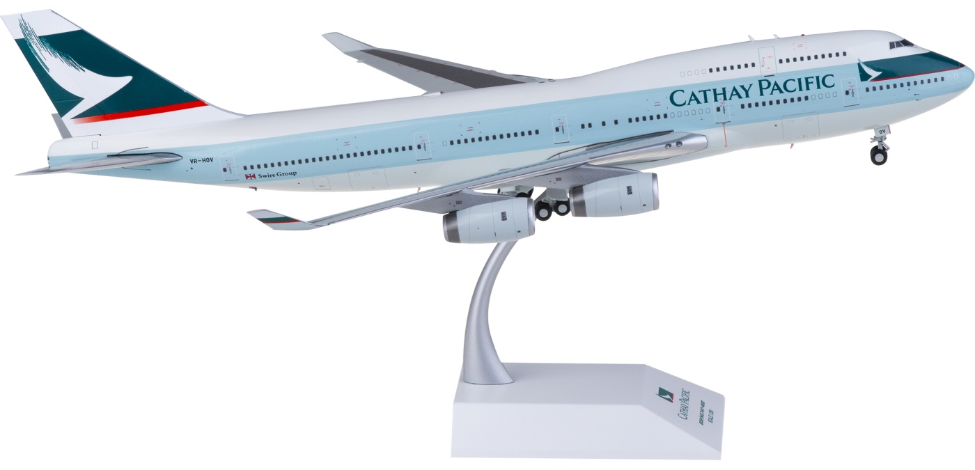 SA2017 Cathay Pacific Boeing 747-400 VR-HOV JC Wings 1:200 -飞机
