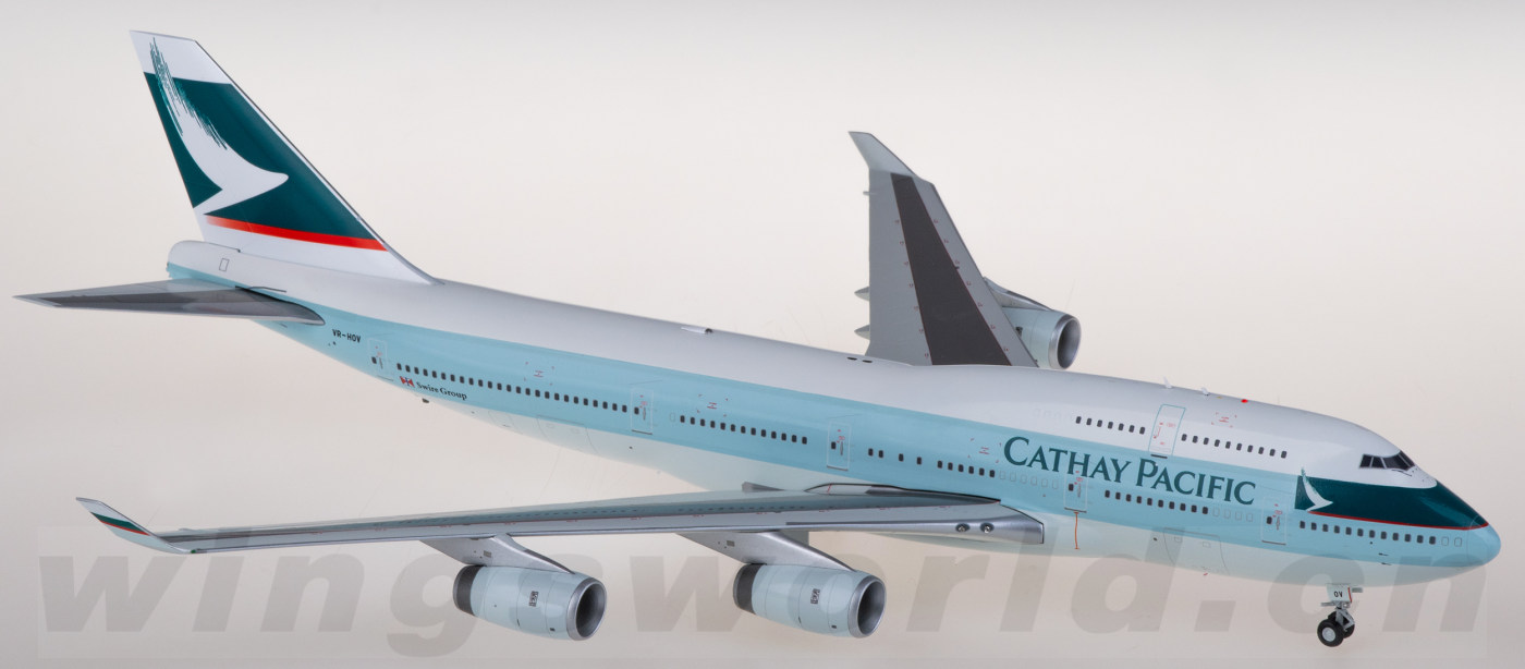 SA2017 Cathay Pacific Boeing 747-400 VR-HOV JC Wings 1:200 -飞机