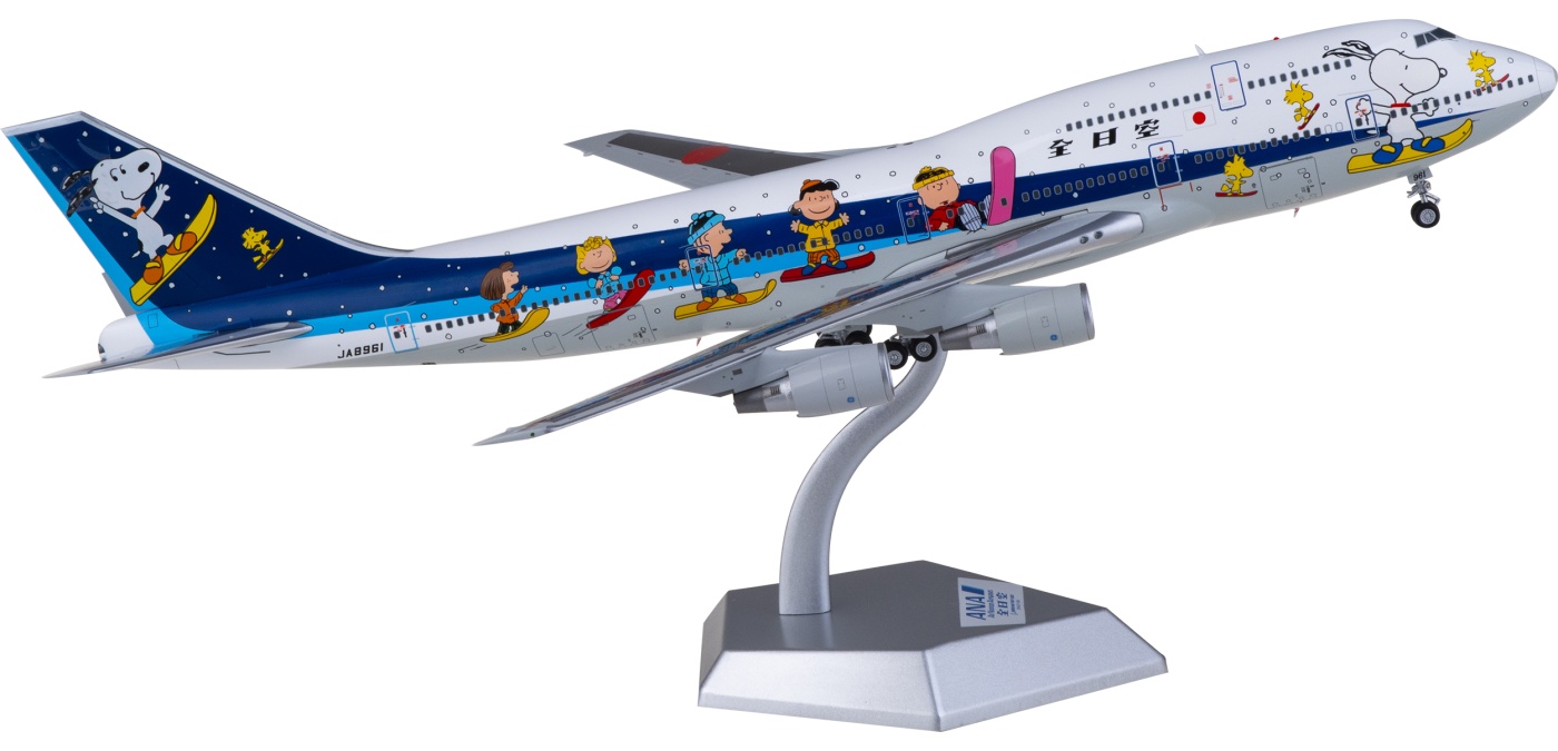 L2021 ANA 全日空Boeing 747-400D JA8961 SQ Wings 1:200 -飞机 L2021 ANA 全日空Boeing 747-400D JA8961 SQ Wings 1:200 -飞机