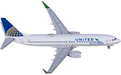 C Model 1:400 United Airlines 美国联合航空 Boeing 737-800 N76516