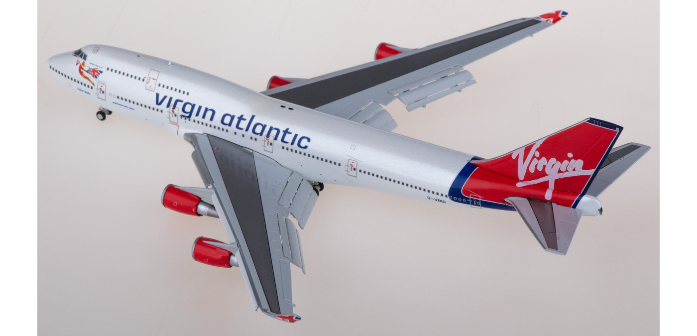 XX40224A Virgin Atlantic 维珍航空Boeing 747-400 G-VBIG 襟翼放下版