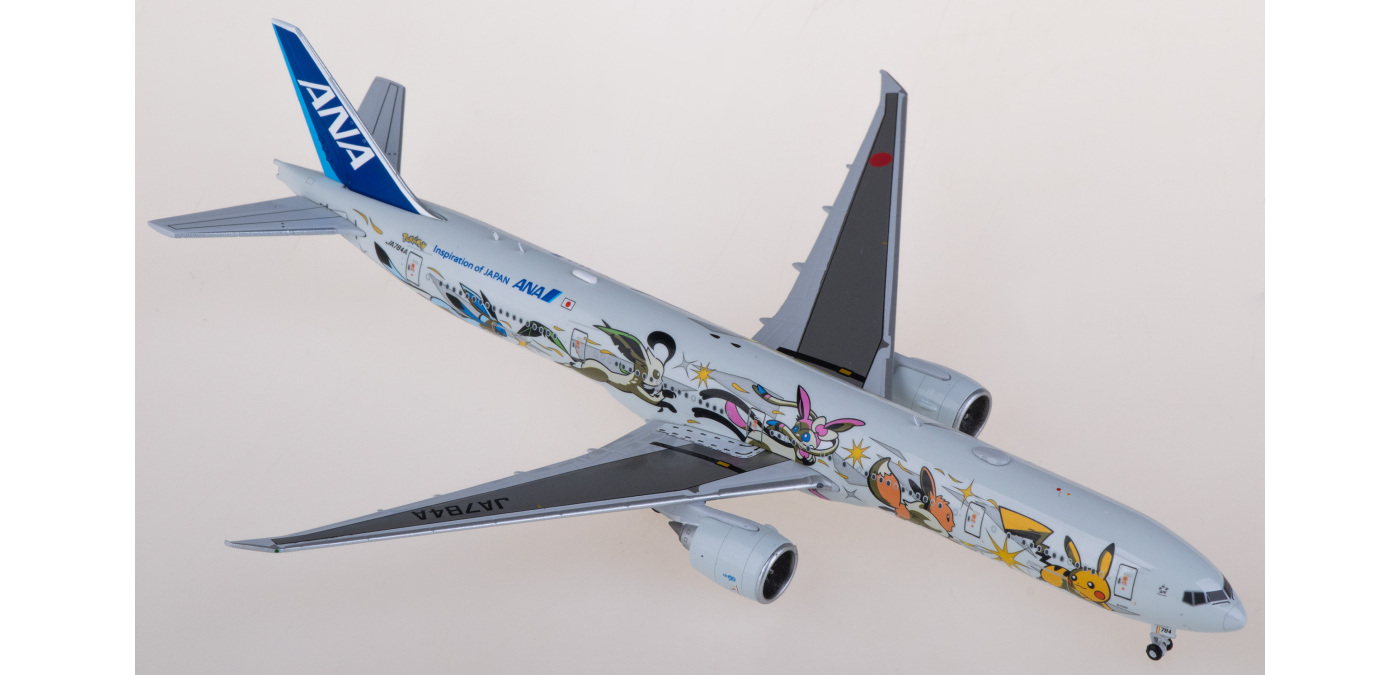 Star ANA All Nippon Boeing 777-200ER SW CeeThreeP0 JA743A SW special livery  JC Wings EW4772013 scale 1:400