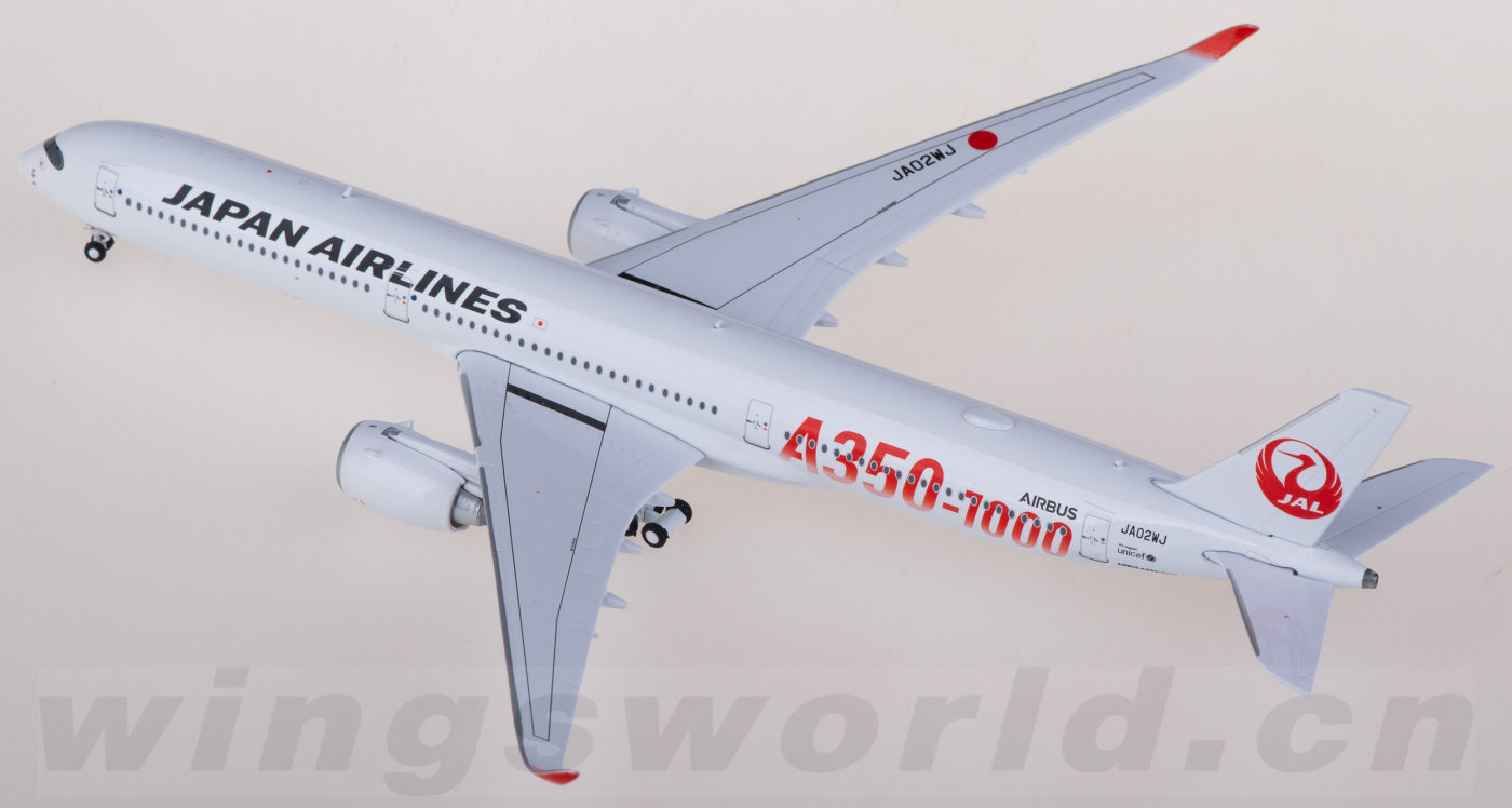 JC WINGS 1:400 JAL 日本航空 A350-1000 JA02WJ JC Wings JAL 日本航空 A350-1000 JA02WJ 1/400 模型・プラモデル