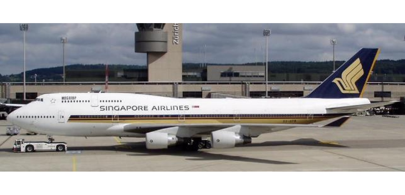 XX40337 Singapore Airlines 新加坡航空 Boeing 747-400 9V-SPM JC