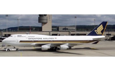 Singapore Airlines 新加坡航空 Boeing 747-400 9V-SPM