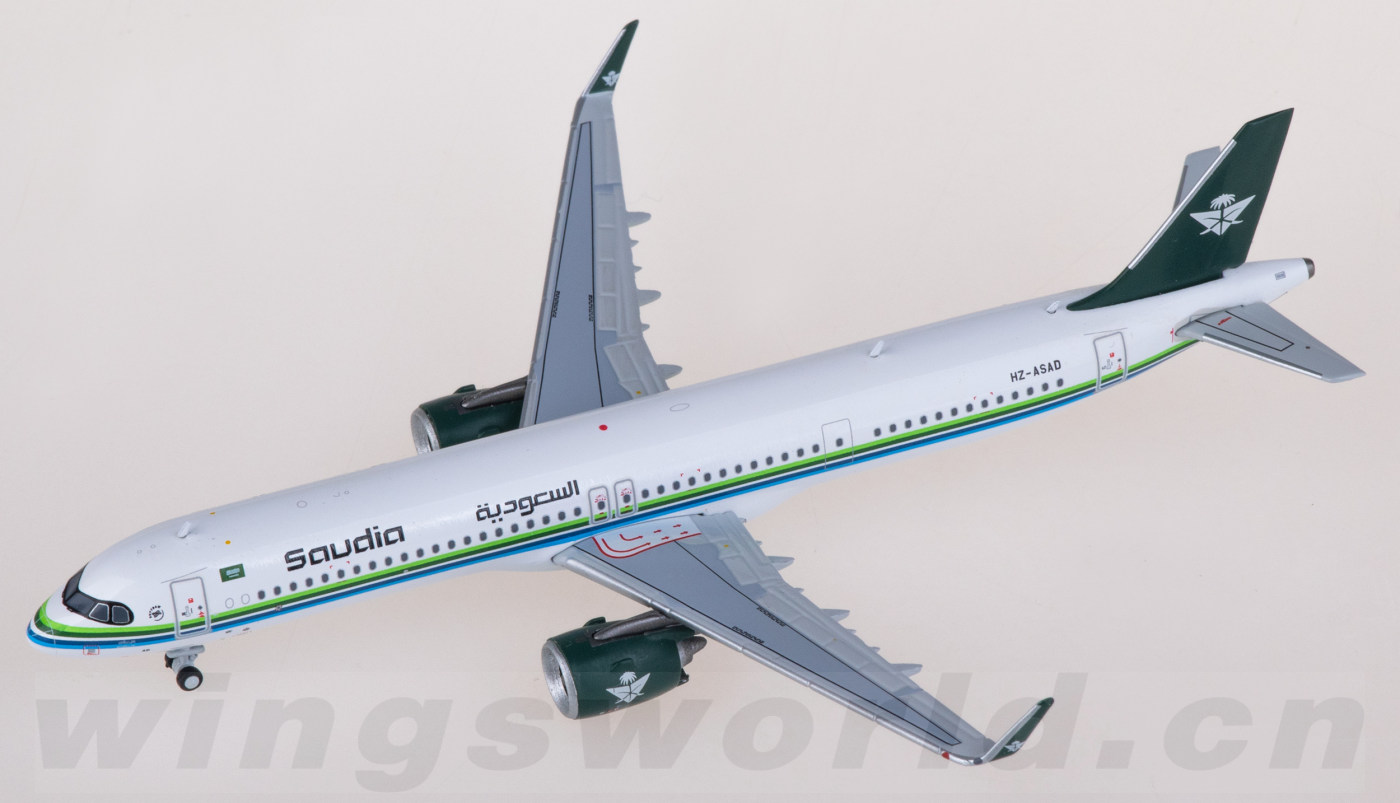 XX40192 Saudia 沙特阿拉伯航空Airbus A321neo HZ-ASAD JC Wings