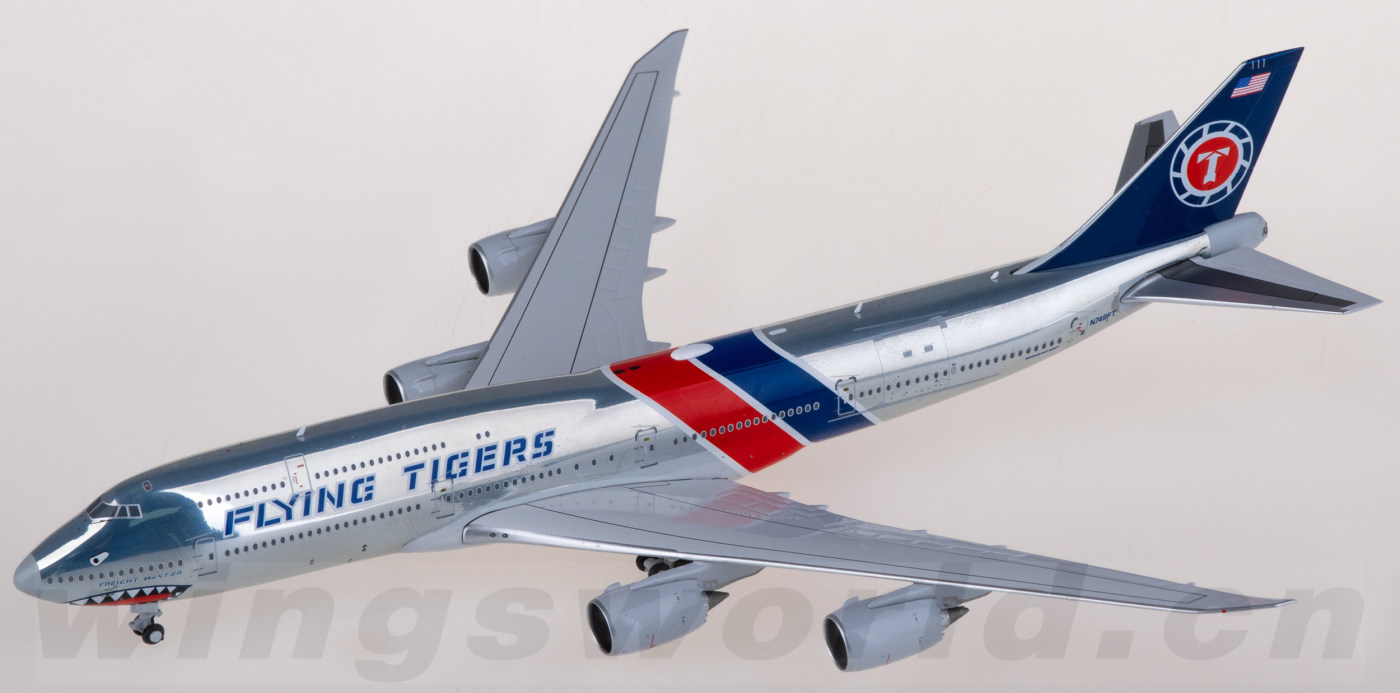 処分！ 1/400 747-200F FLYING TIGERS 5種セット 1／400 FLYING TIGERS B747-200F - メルカリ