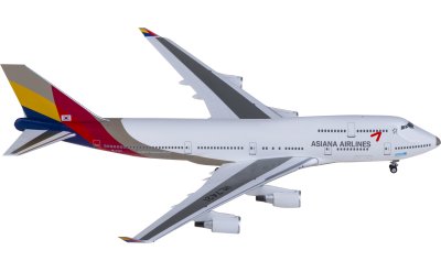 NGmodels 1:400 Asiana 韩亚航空 Boeing 747-400M HL7421