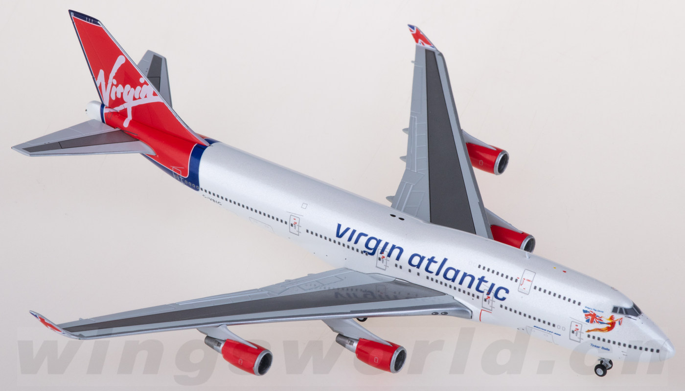 Dragon Wings 1/400 B747-400 Virgin Atlantic 白箱サンプル品 G