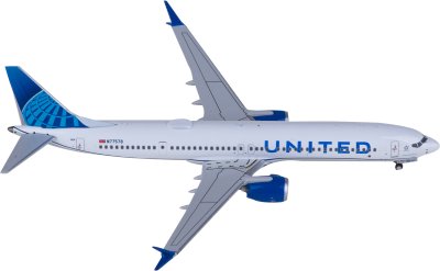 NGmodels 1:400 United Airlines Boeing 737 MAX 9 N77578