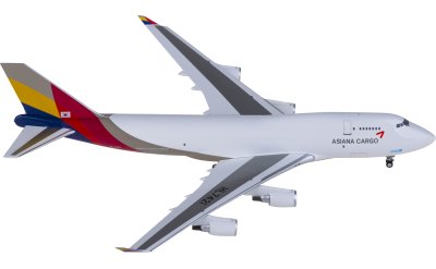 NGmodels 1:400 Asiana 韩亚航空 Boeing 747-400BDSF HL7421