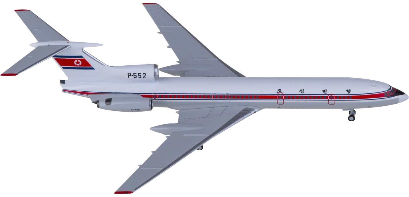 NG54011 Air Koryo 朝鲜高丽航空Tupolev TU-154B P-552 NGmodels