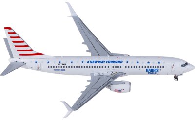Geminijets 1:400 Boeing 737-800 N778MA Harris-Walz Campaign