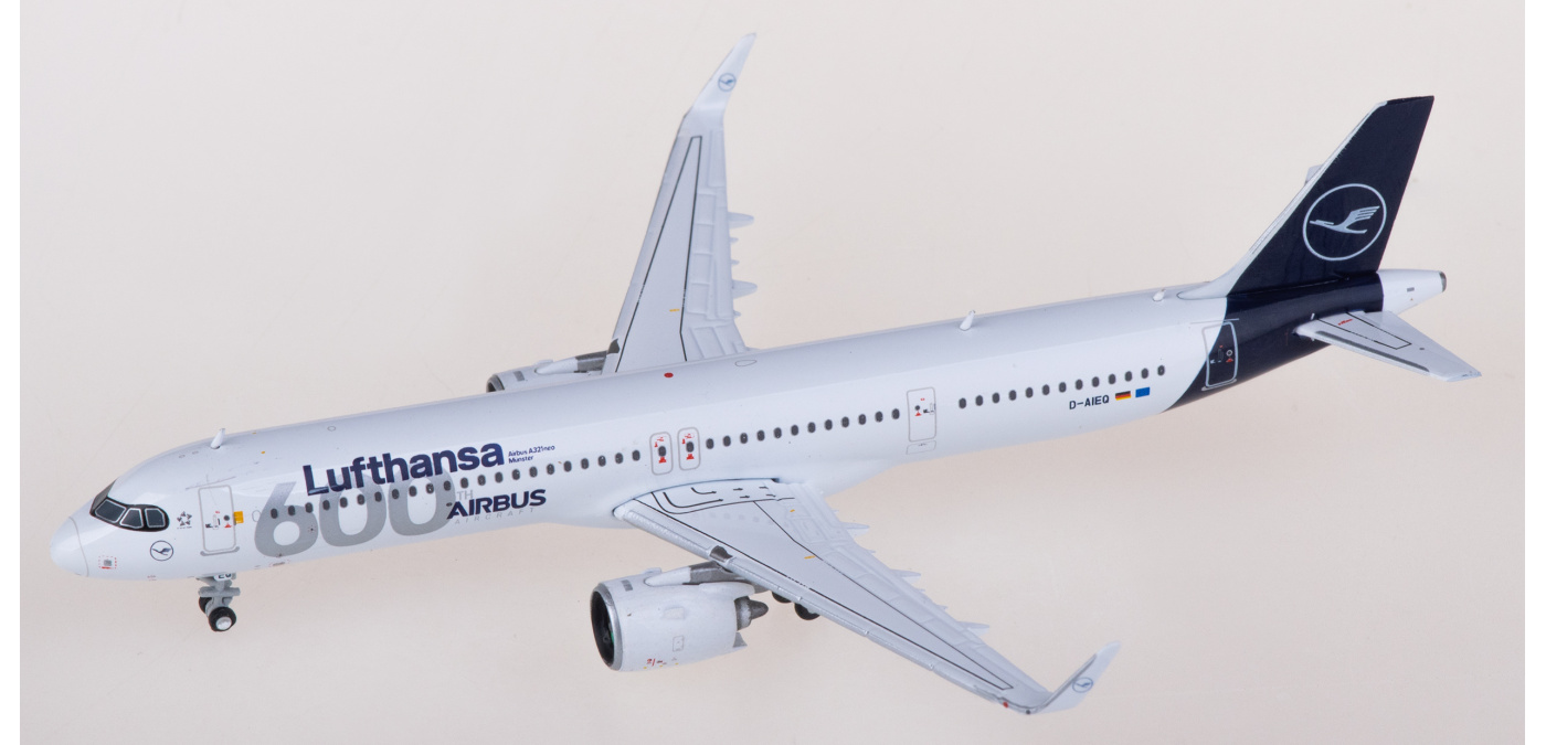 GJDLH2238 Lufthansa 汉莎航空Airbus A321neo D-AIEQ Geminijets 1:400