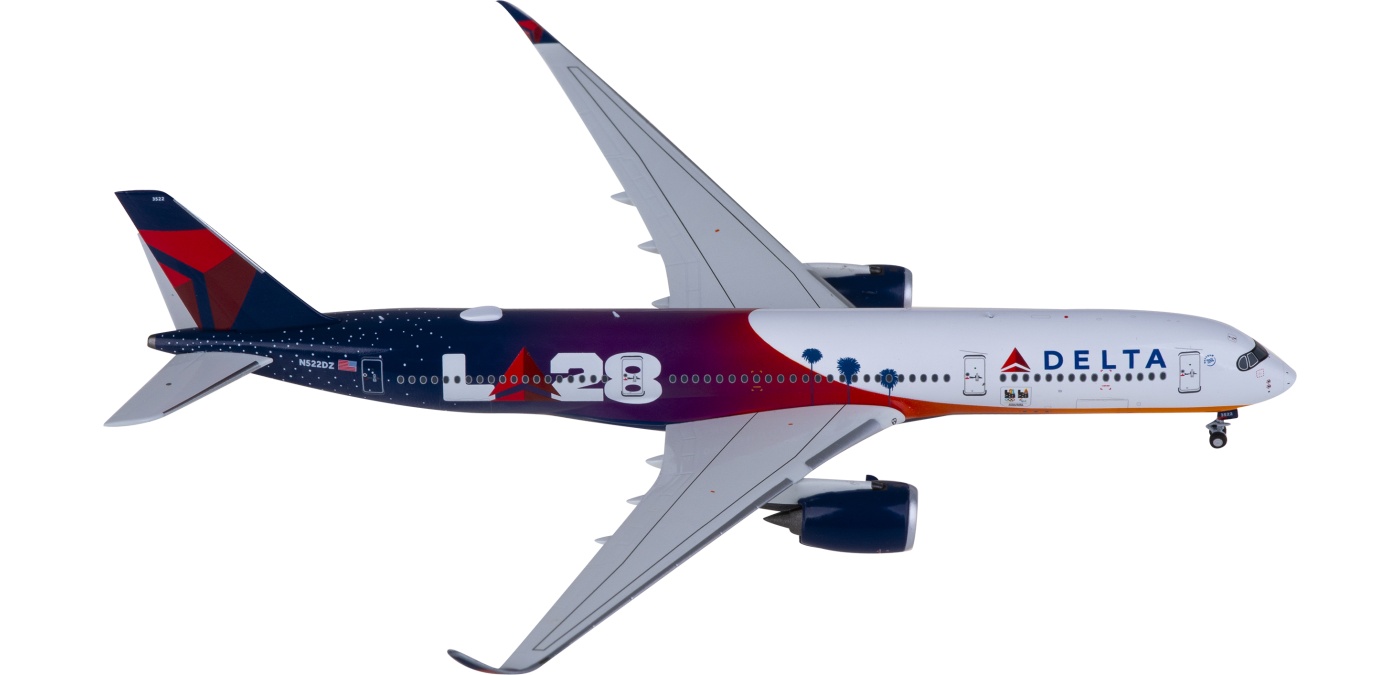 NG39070 Delta Air Lines 达美航空Airbus A350-900 N522DZ