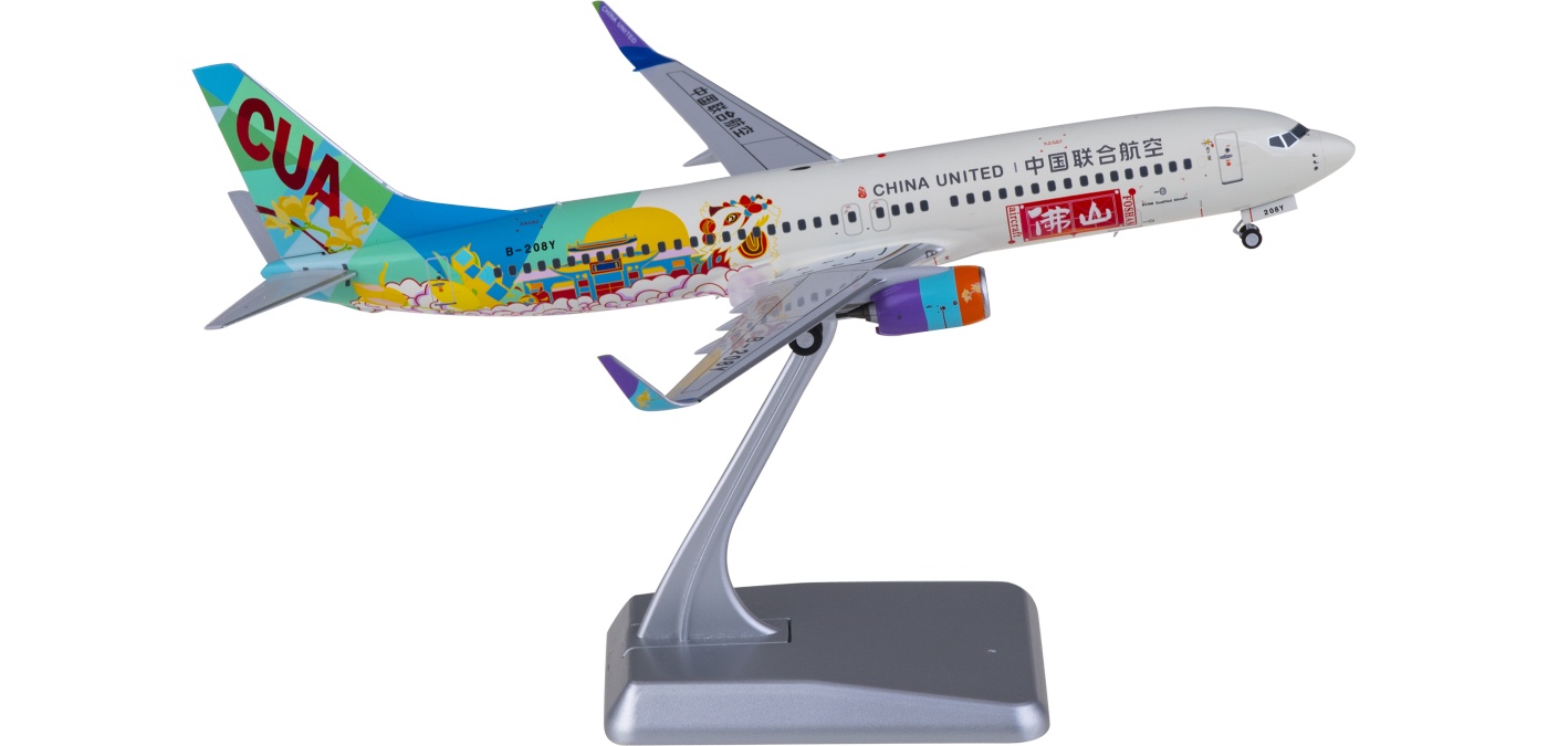 NG08005 China United Airlines 中国联合航空Boeing 737-800 B-208Y