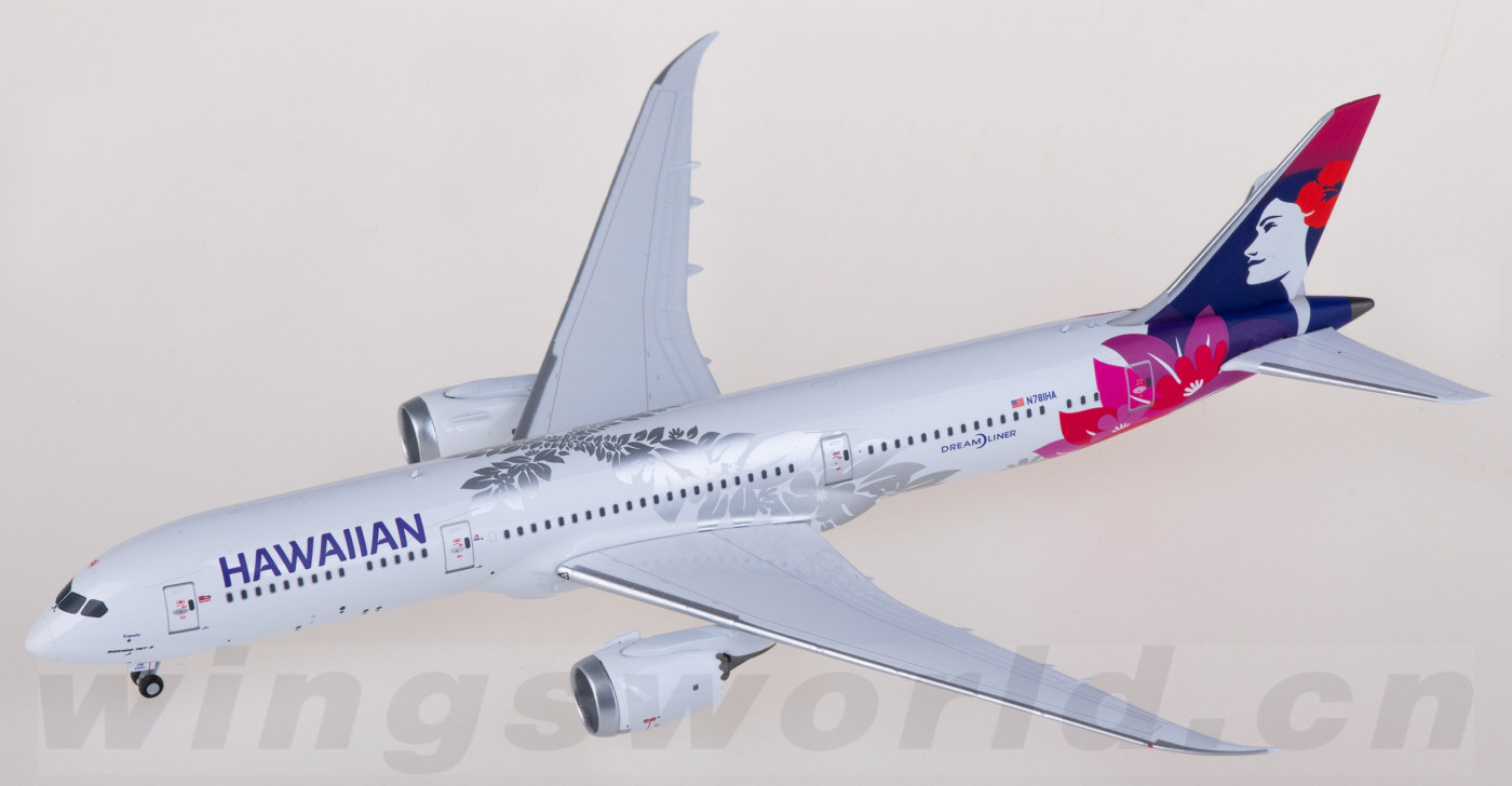 ハワイアン航空 787-9 N781HA 1/400 ハワイアン航空 787-9 N781HA 1/400 ハワイアン航空 787-9 N781HA 1