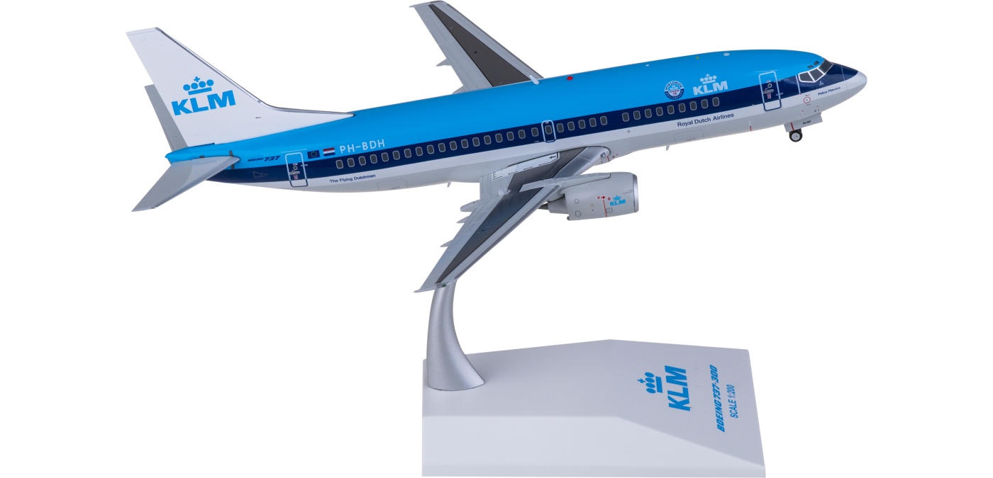 XX20140 KLM 荷兰皇家航空Boeing 737-300 PH-BDH JC Wings 1:200 -飞机