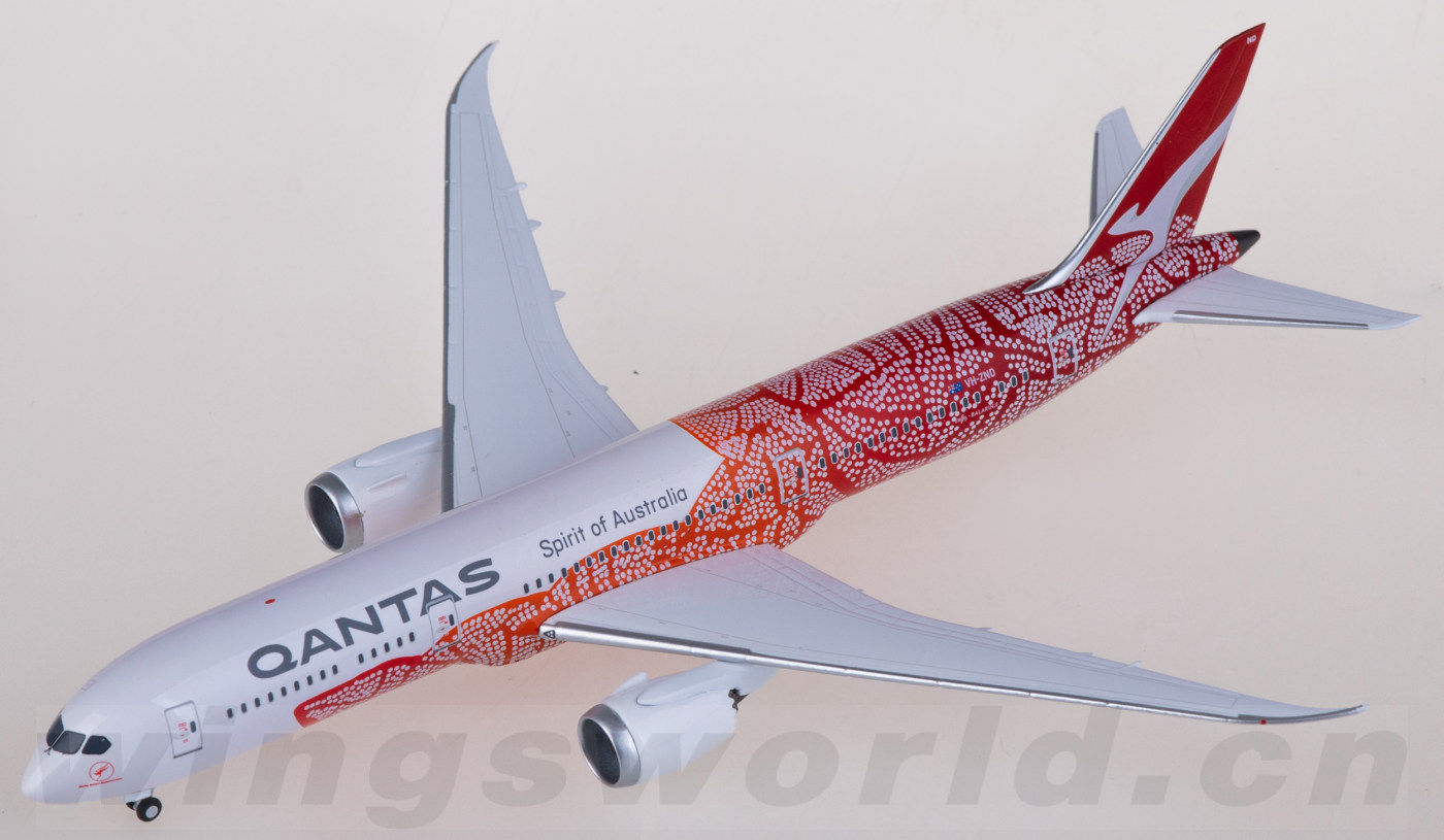 QFA020 Qantas Boeing 787-9 Dreamliner VH-ZND NGmodels 1:400 -飞机