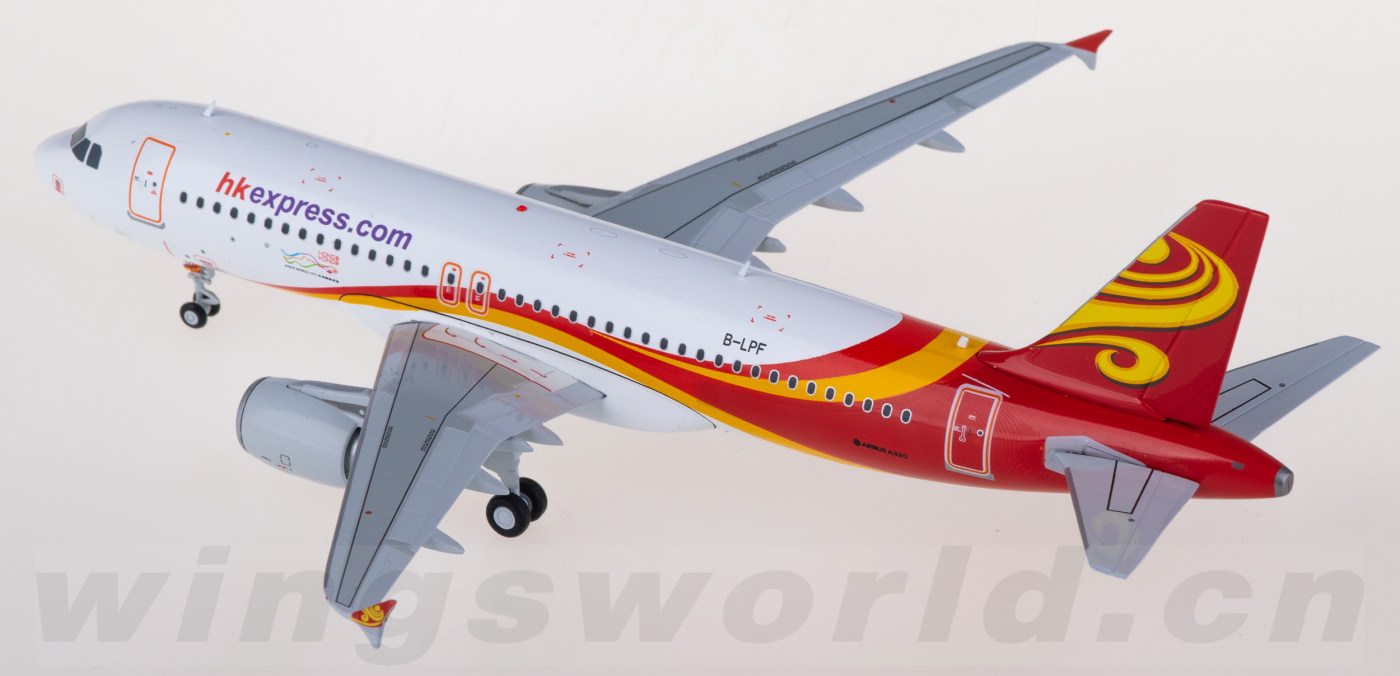 香港航空 A320 1/200 箱に少し傷あり 香港航空 A320 1/200 箱に少し傷あり 香港航空 A320 1/200 箱