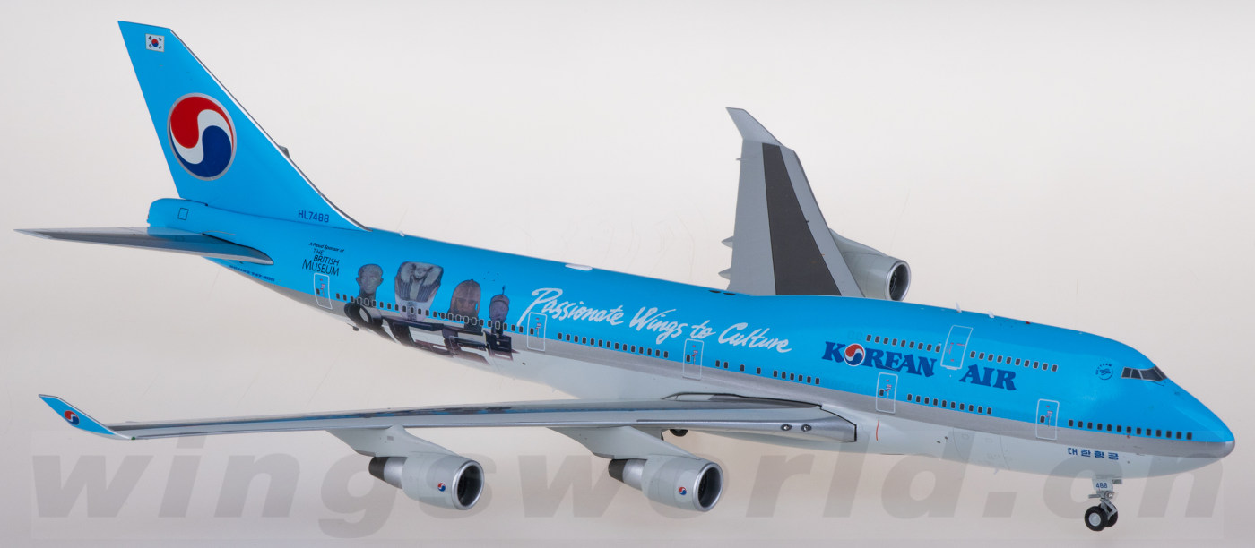 JC Wings 1:200 大韓航空 B747-400 HL7488 JC Wings 1:200 大韓航空 B747-400 HL7488 - メルカリ