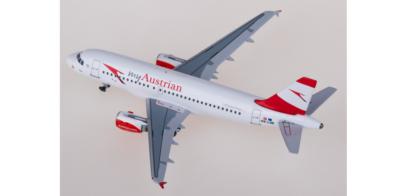 AC411344 Austrian Airlines Airbus A319 OE-LDE AeroClassics 1:400
