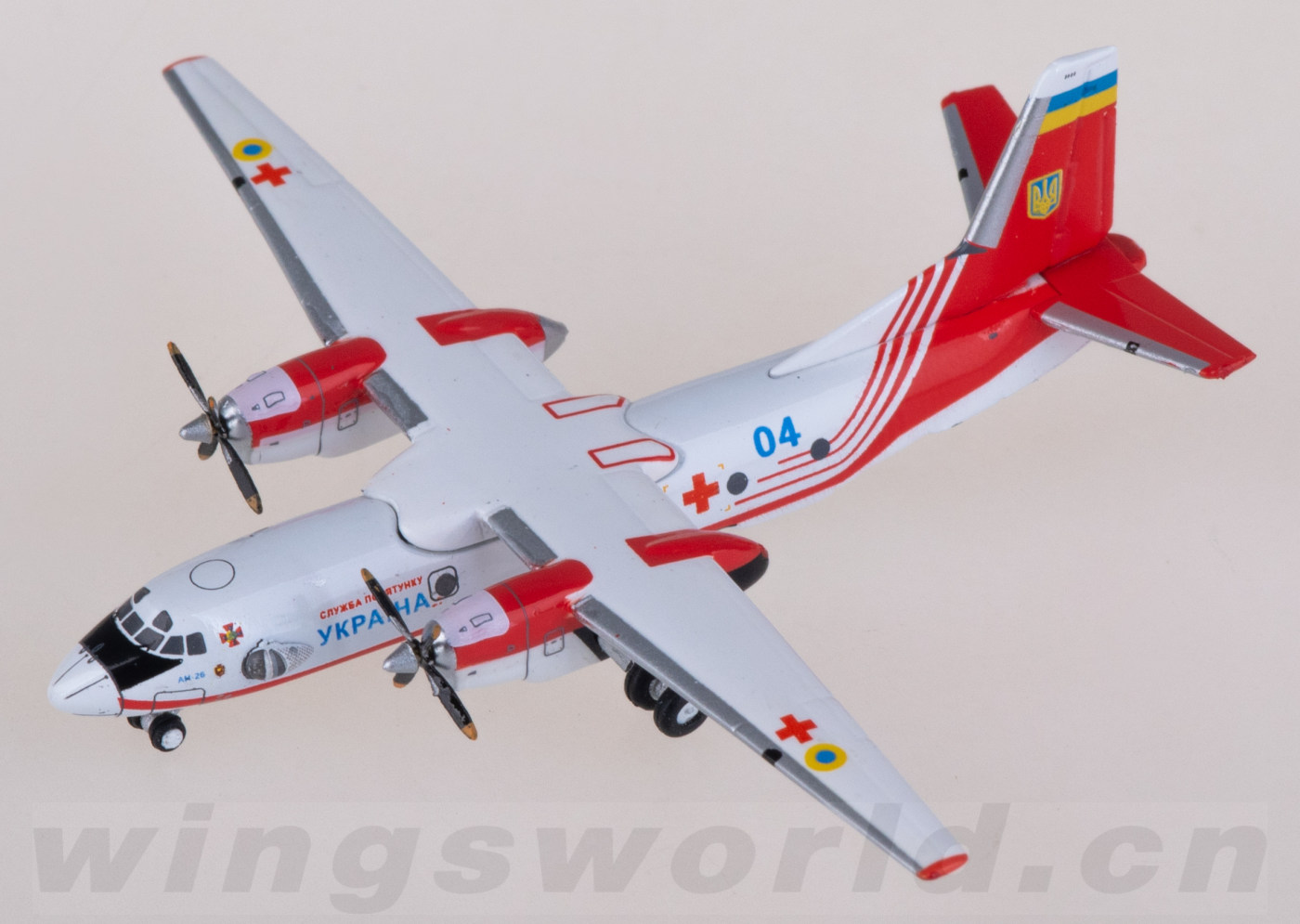 LH4328 Ukrainian Air Force 乌克兰空军Antonov An-26 04 JC