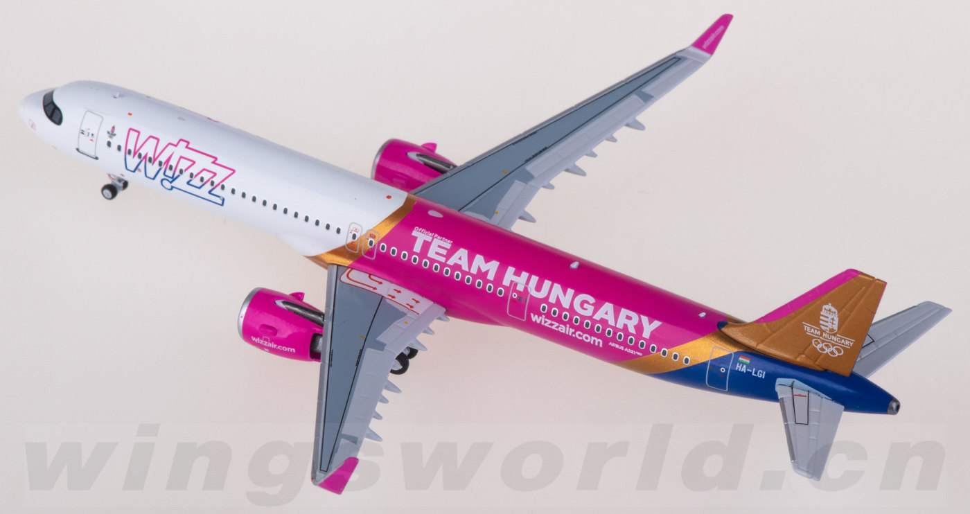 NG13112 Wizz Air Airbus A321neo HA-LGI NGmodels 1:400 -飞机模型世界