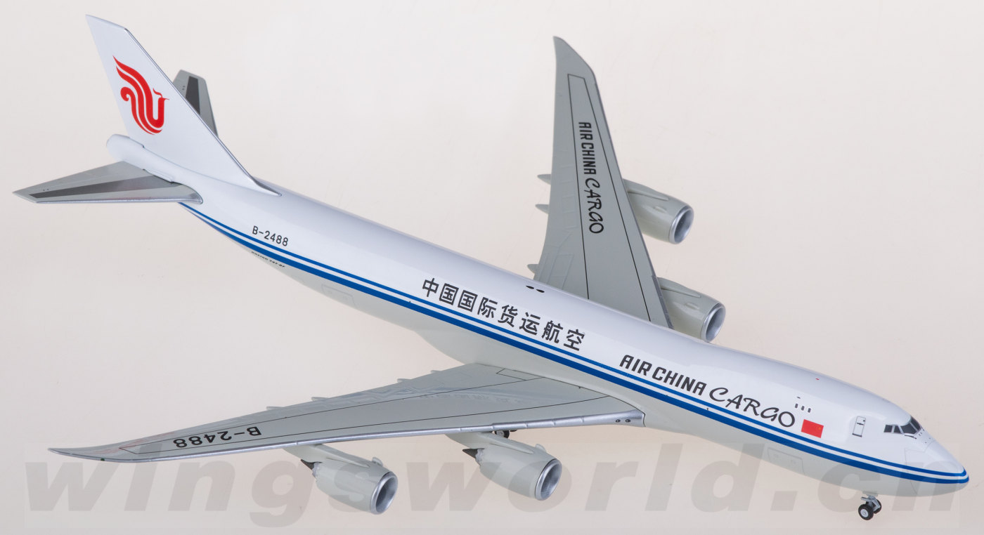 CAO017 Air China Boeing 747-8F B-2488 NGmodels 1:400 -飞机模型世界