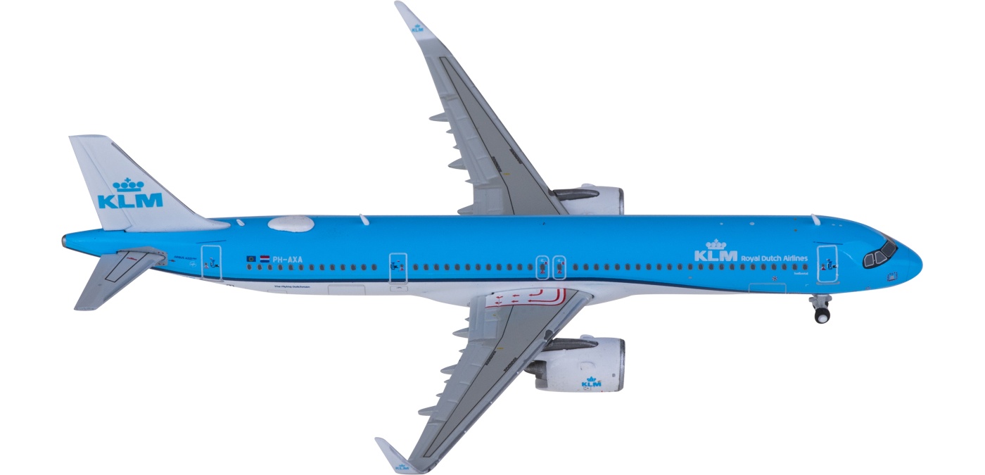 GJKLM2291 KLM 荷兰皇家航空Airbus A321neo PH-AXA Geminijets 1:400