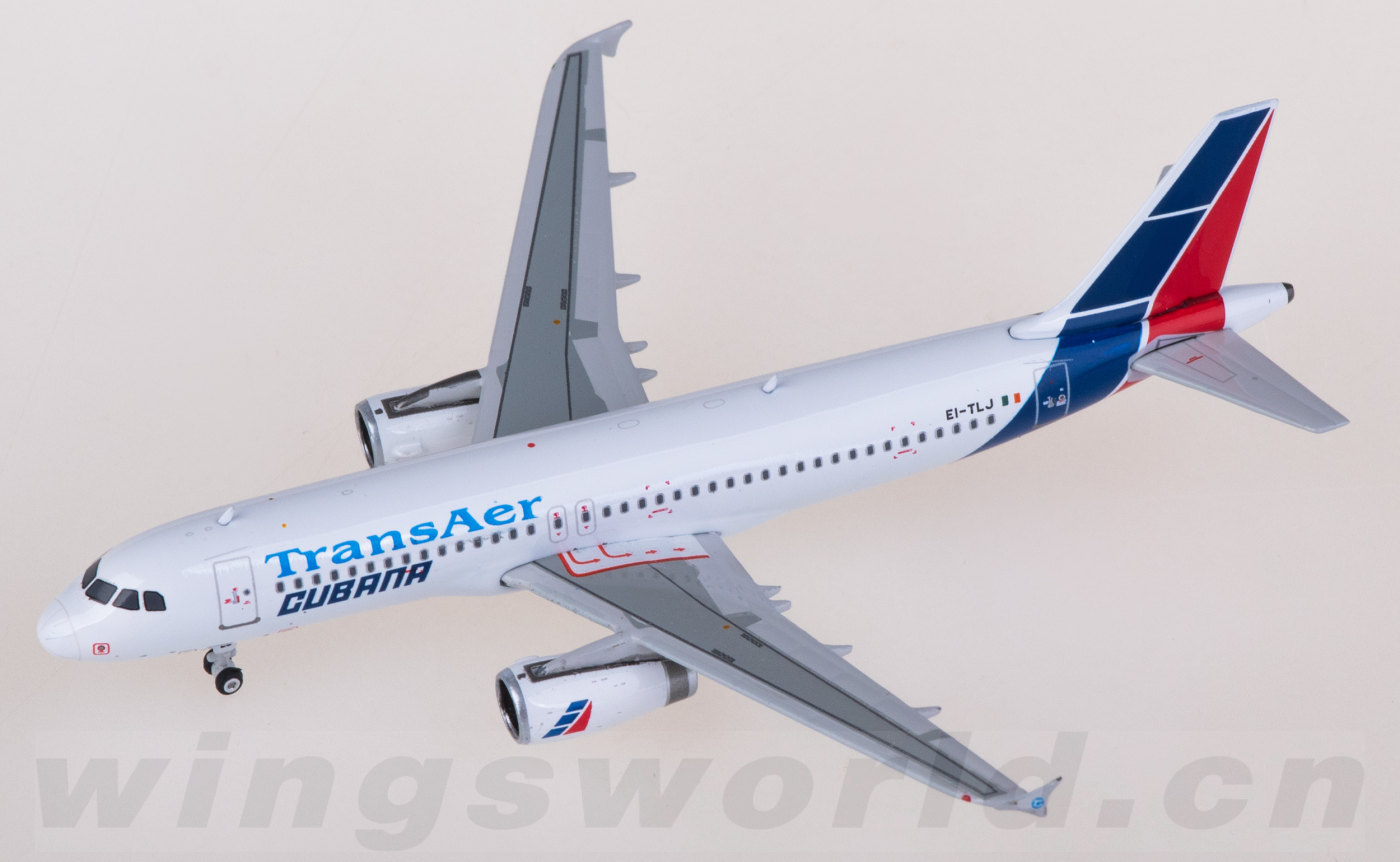 PH11939 Cubana 古巴航空Airbus A320 EI-TLJ Phoenix 1:400 -飞机模型世界