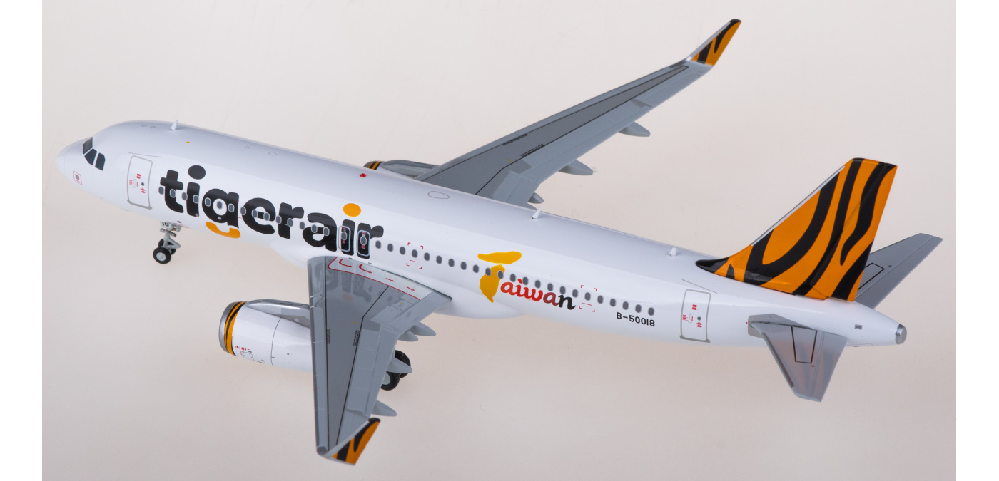 XX20275 Tigerair 欣丰虎航Airbus A320 B-50018 JC Wings 1:200