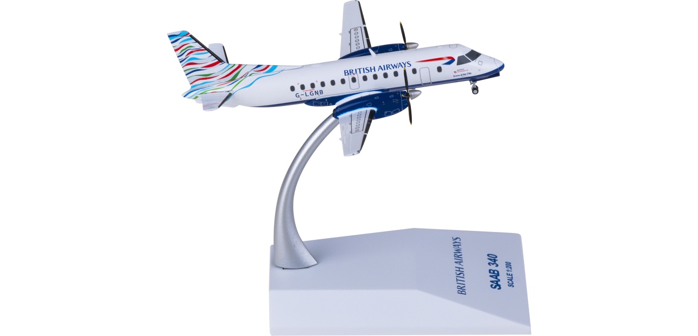 XX20400 British Airways 英国航空Saab 340B G-LGNB JC Wings 1