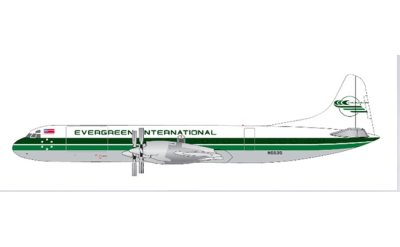 Evergreen 长青国际航空 Lockheed L-188A Electra N5535