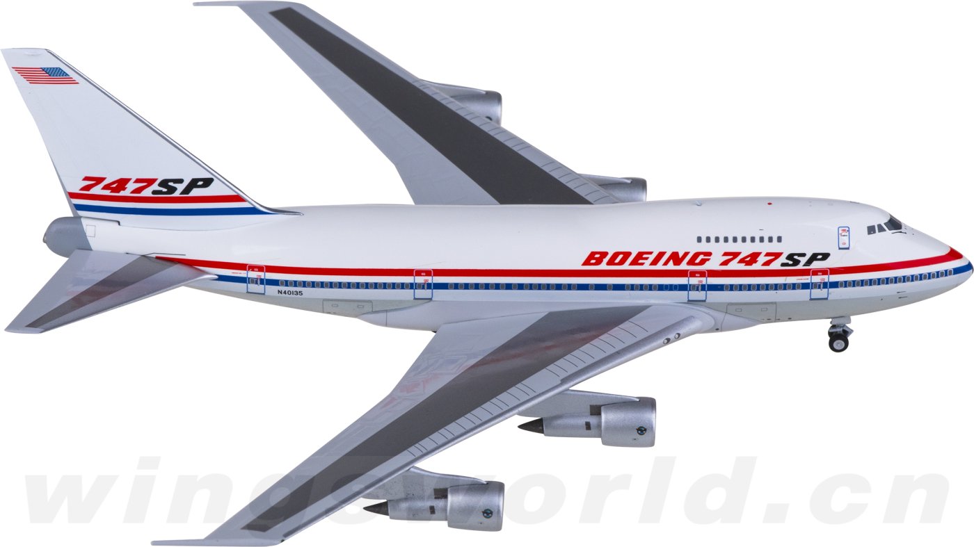 NG07039 Boeing 747SP N40135 NGmodels 1:400 -飞机模型世界