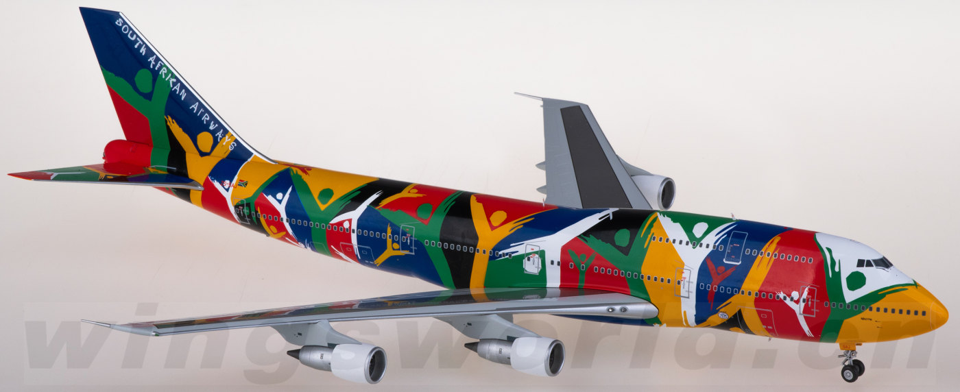 L2022 South African Airways 南非航空Boeing 747-300 ZS-SAJ