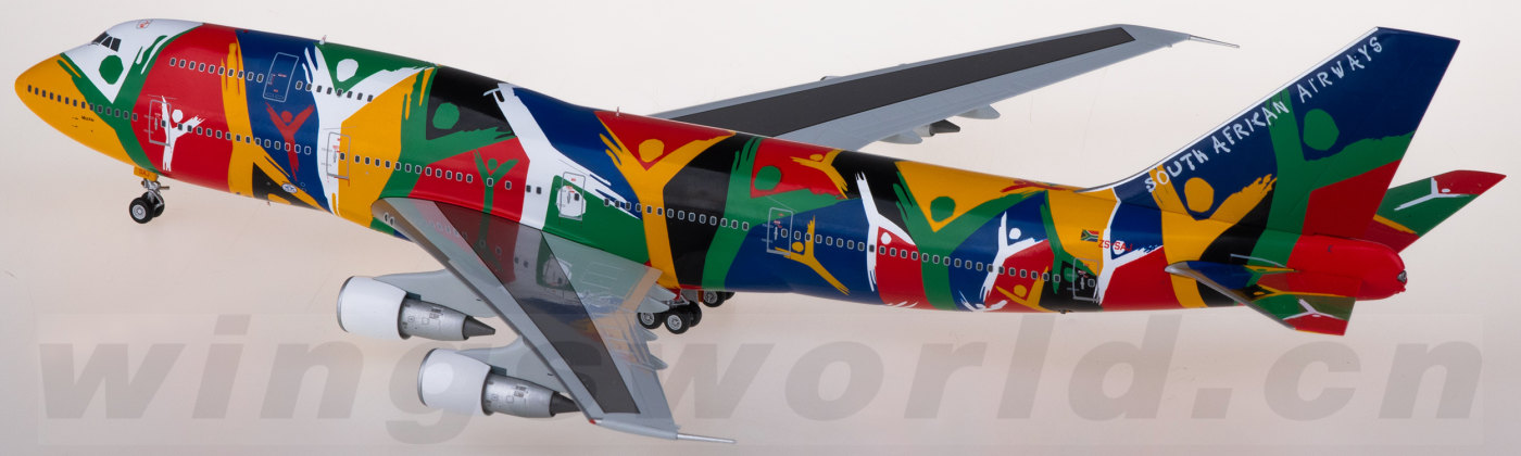 L2022 South African Airways 南非航空Boeing 747-300 ZS-SAJ